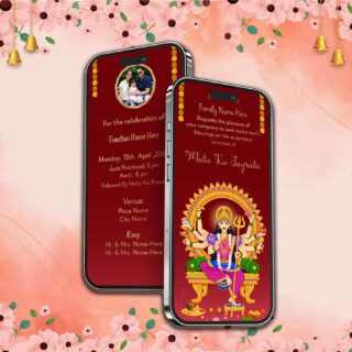 Mata Ka Jagrata WhatsApp Invitation Video